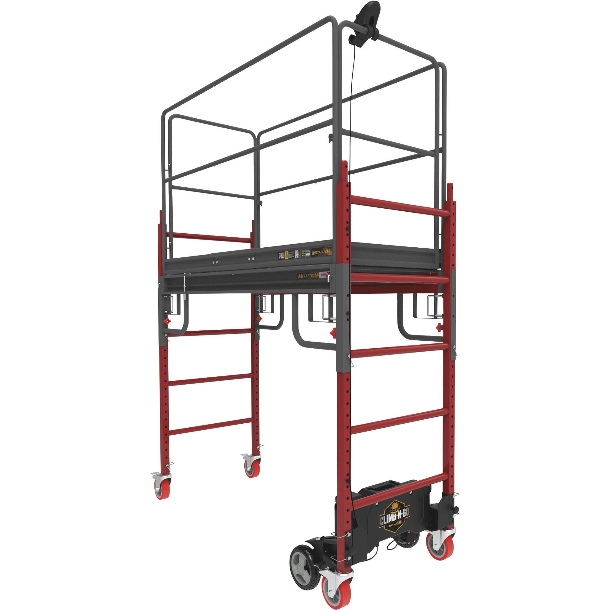 Metaltech Complete Motorized Buildman 6ft. Scaffold Kit, Model# I-CNGBMK